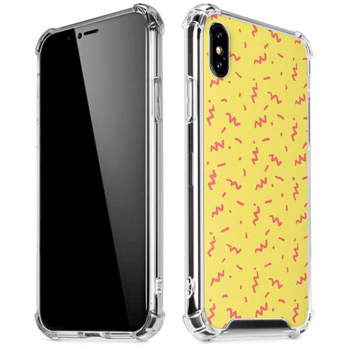 Yellow Spring iPhone XS Max Clear Case